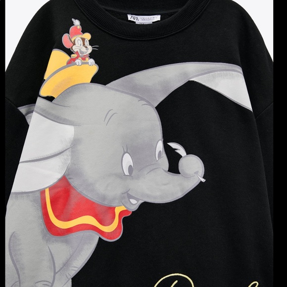 Zara Dumbo Disney Sweatshirt - Picture 4 of 5